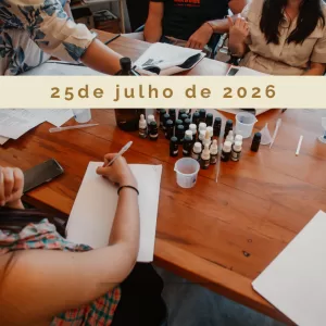 Oficina de perfumaria natural experiência em SP Perfumaria botânica