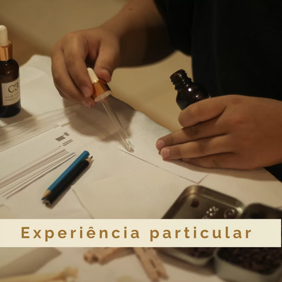 Workshop de perfumaria natural particular: Experiência exclusiva individual (ou pequenos grupos) 1 workshop de perfumaria natural particular experiência sensorial para grupos pequenos
